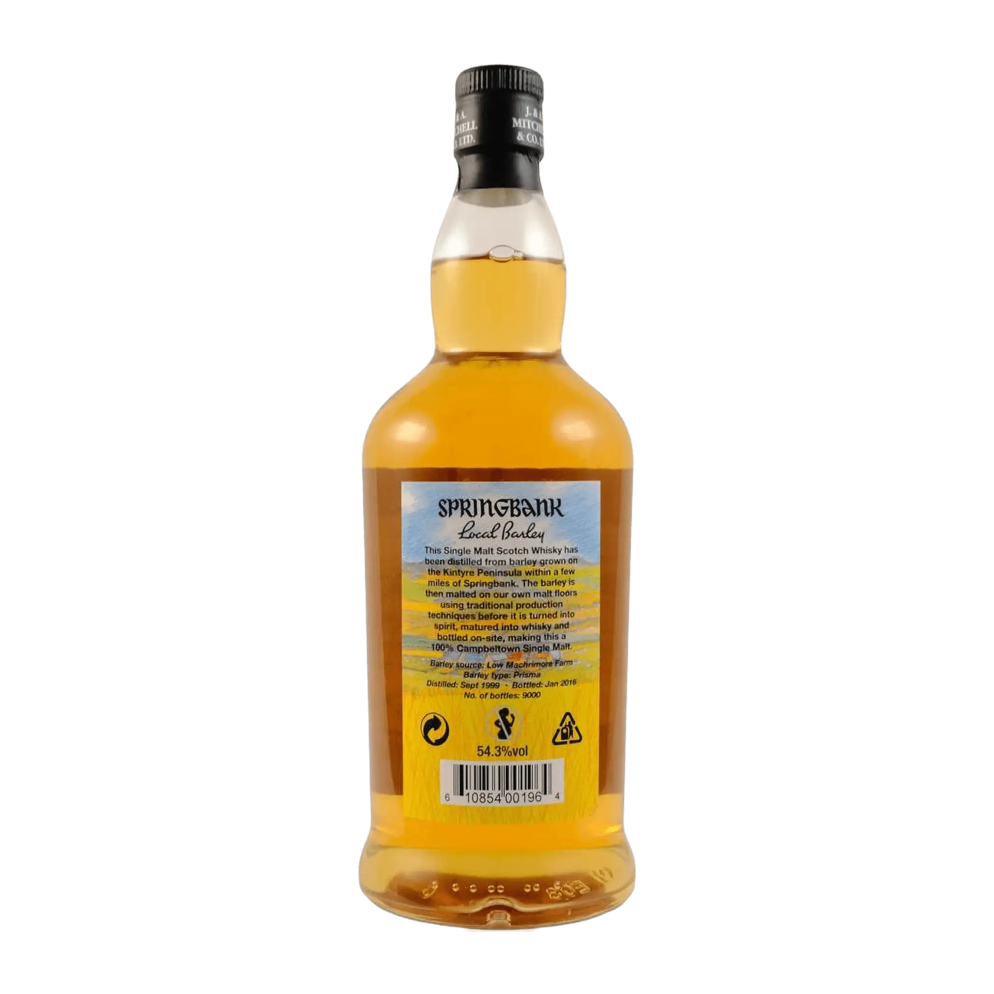 Springbank Local Barley 16 Years Old 2016 Whisky Whiskystack Back
