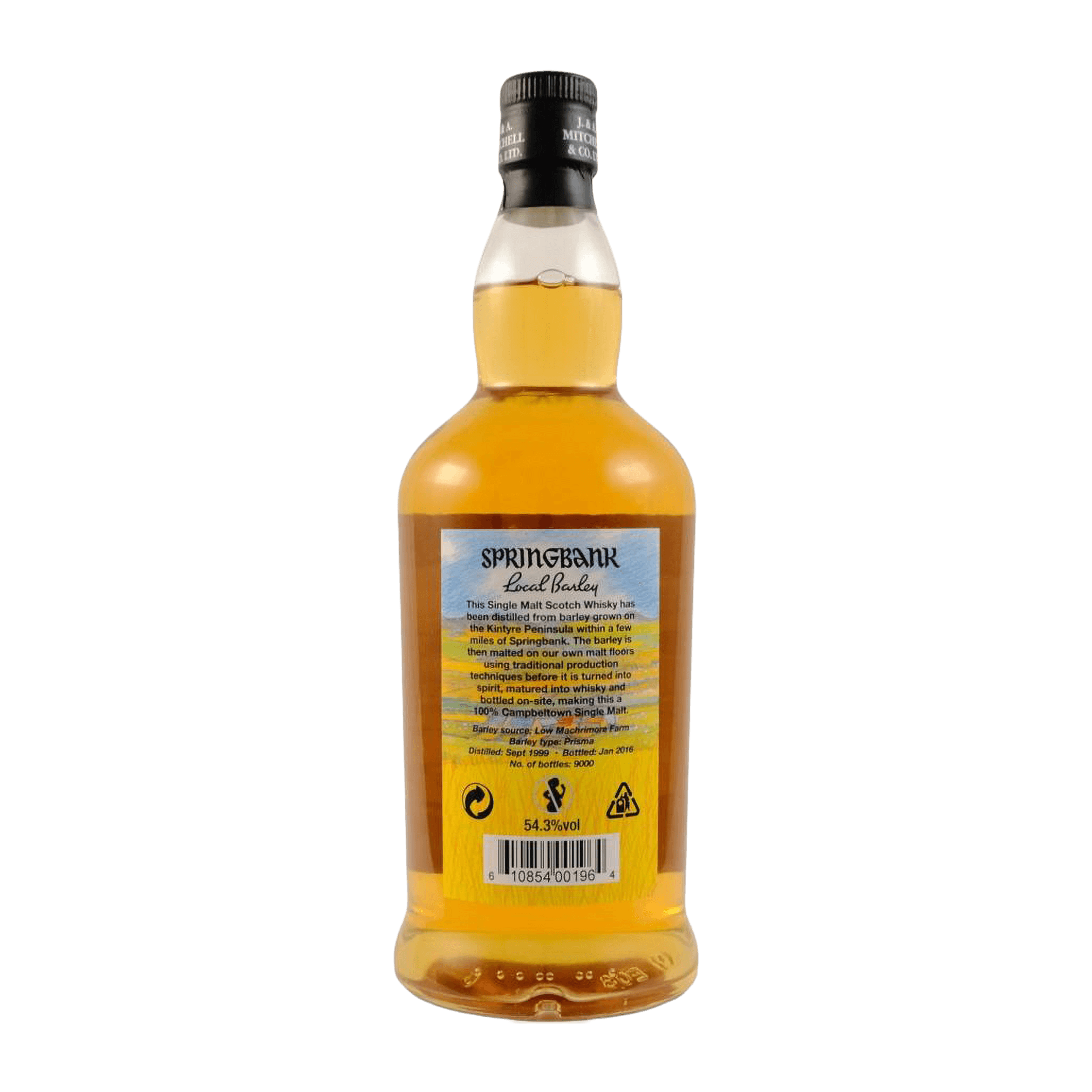 Springbank Local Barley 16 Years Old 2016 Whisky Whiskystack Back