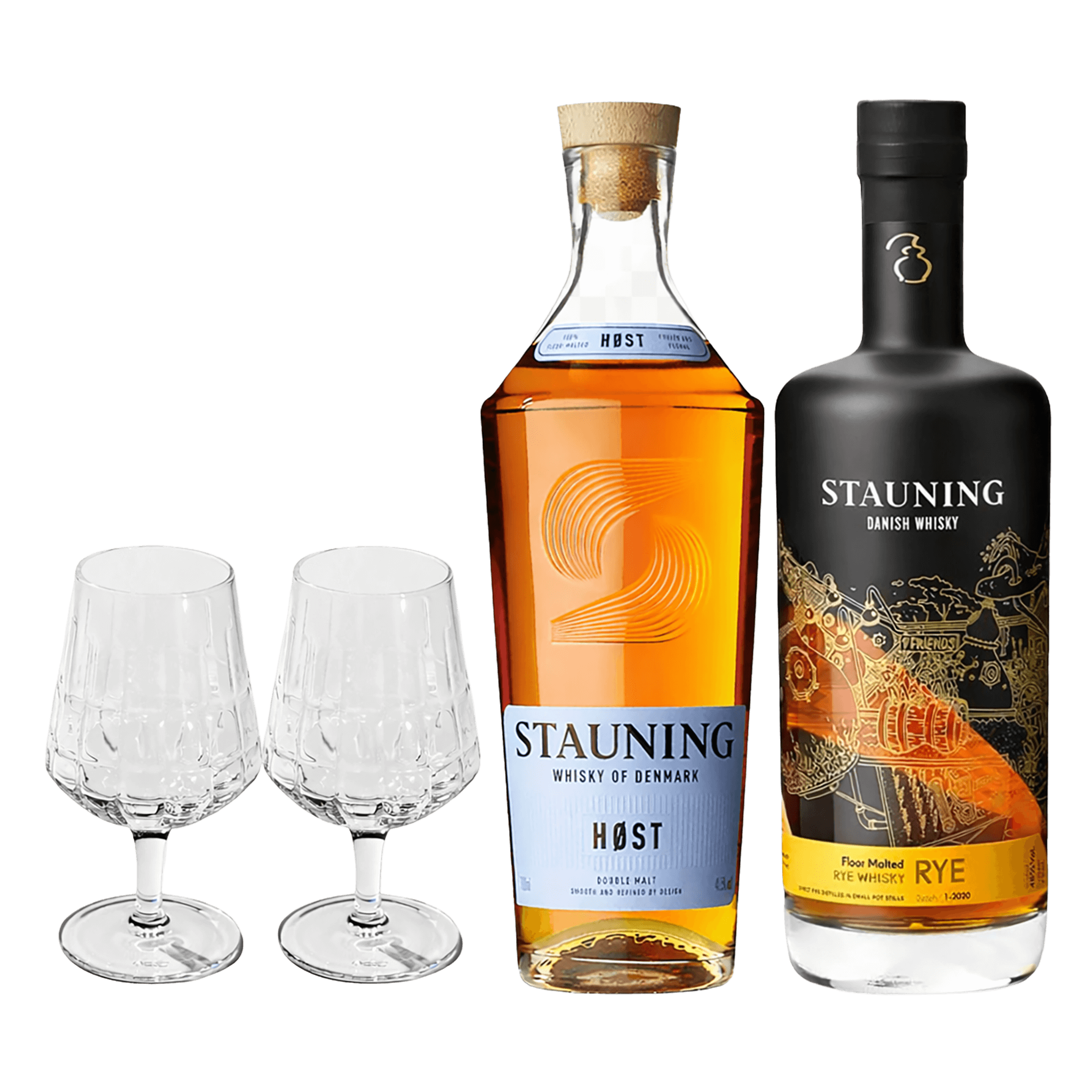 Stauning Høst & Rye + 2 The Bullet Whiskyglas