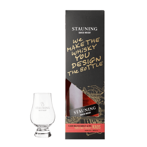 Stauning KAOS Design Edition med Gratis Whiskyglas