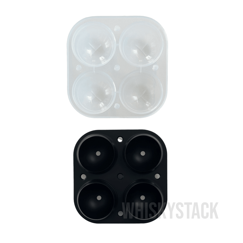 1pc Ice Ball Maker, Silicone Freeze And Press Mold For Round
