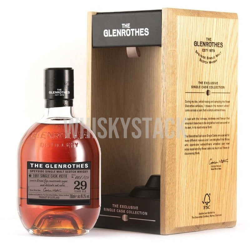 Glenrothes 29 Years old single cask batch 9318