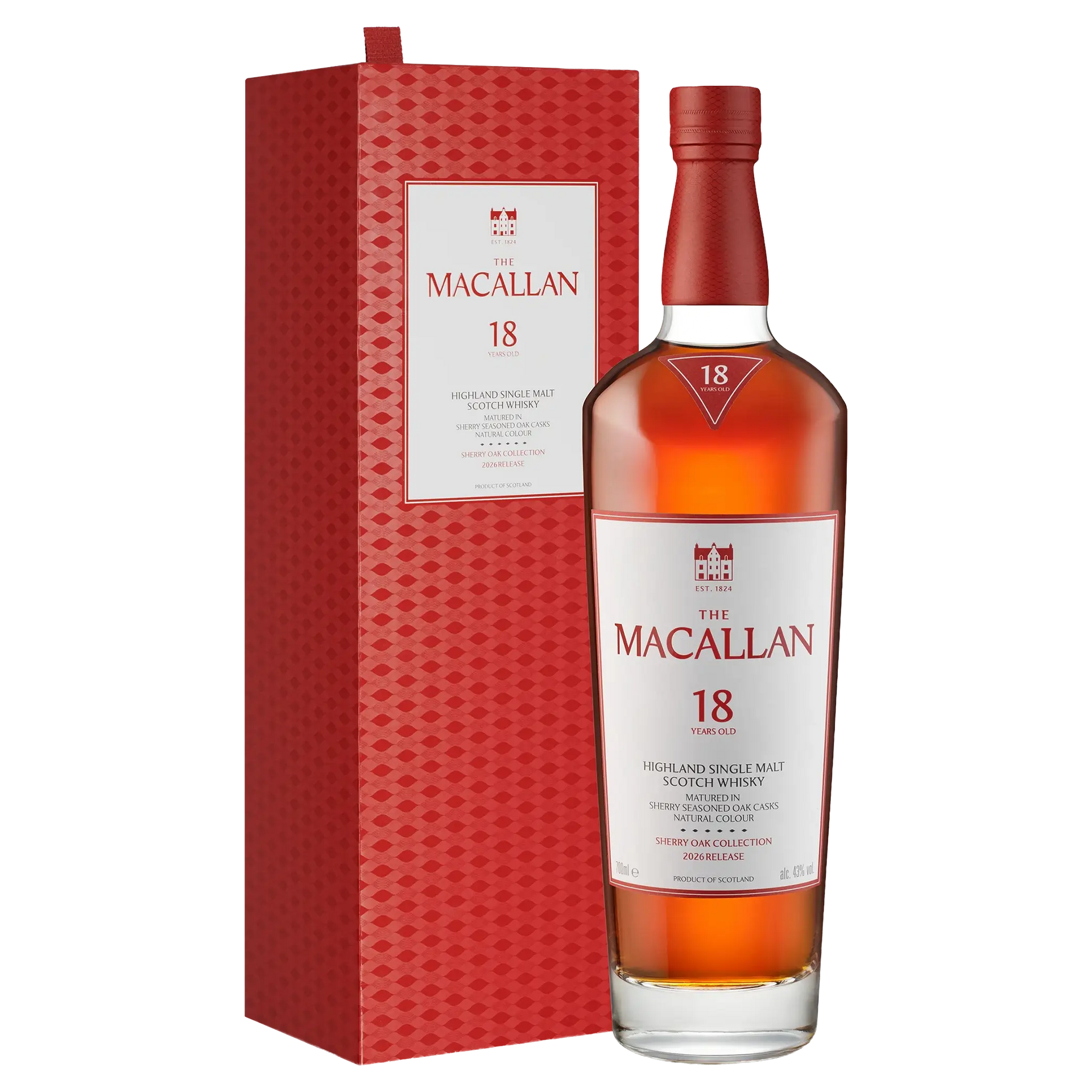 The Macallan 18 Years Sherry Oak 2026 Release | Single Malt Scotch