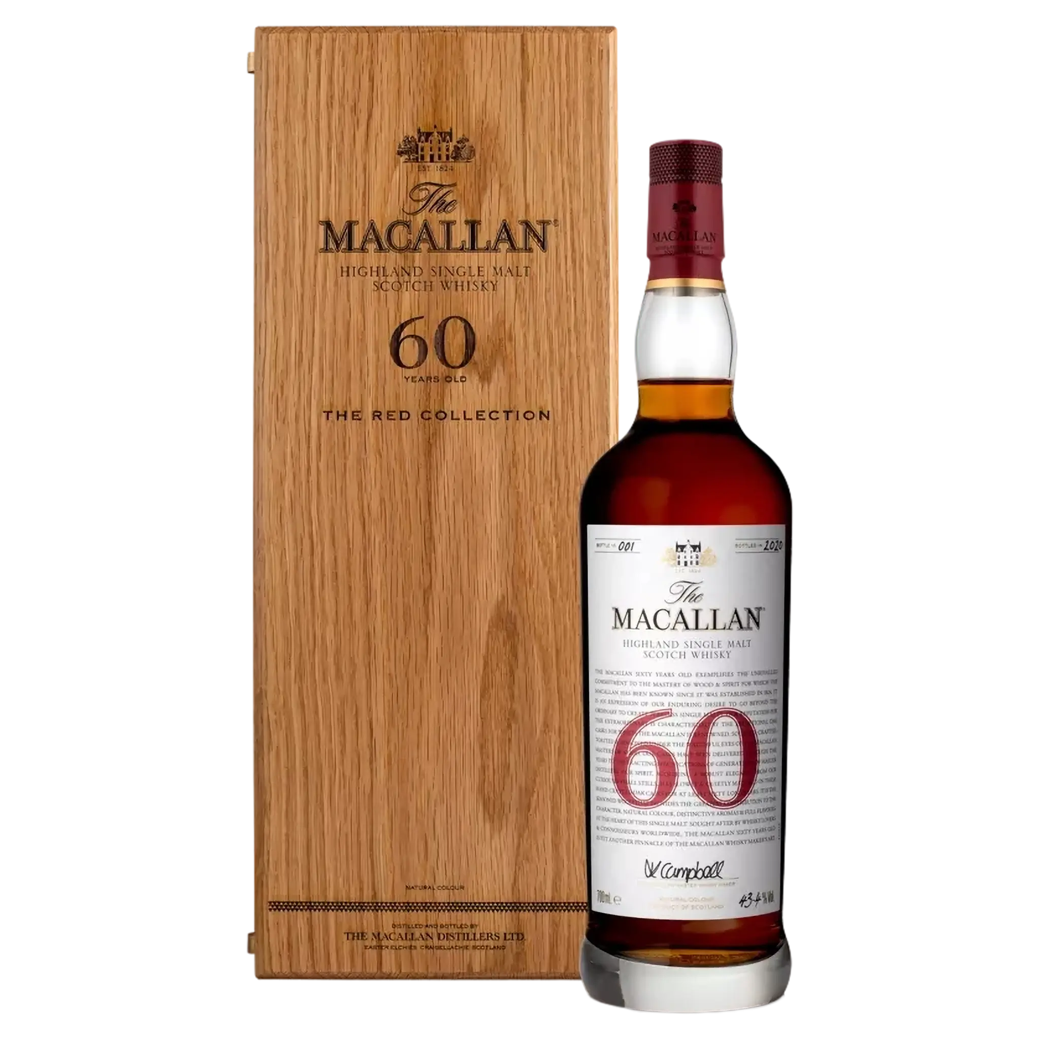 Macallan Red Collection 60 Years Old