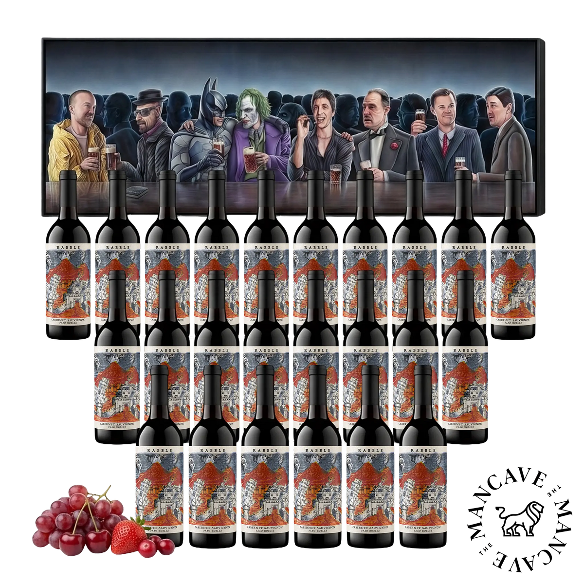 24 cans of Rabble + FREE "At The Bar" Artwork