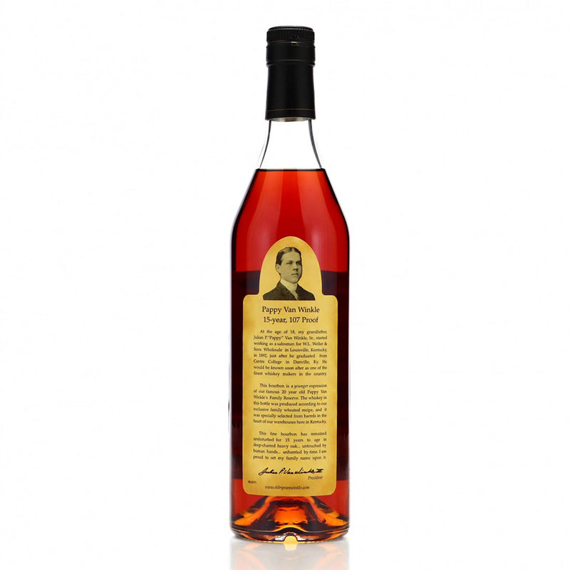 Pappy Van Winkle 15 Year Old Family Reserve pre-2007