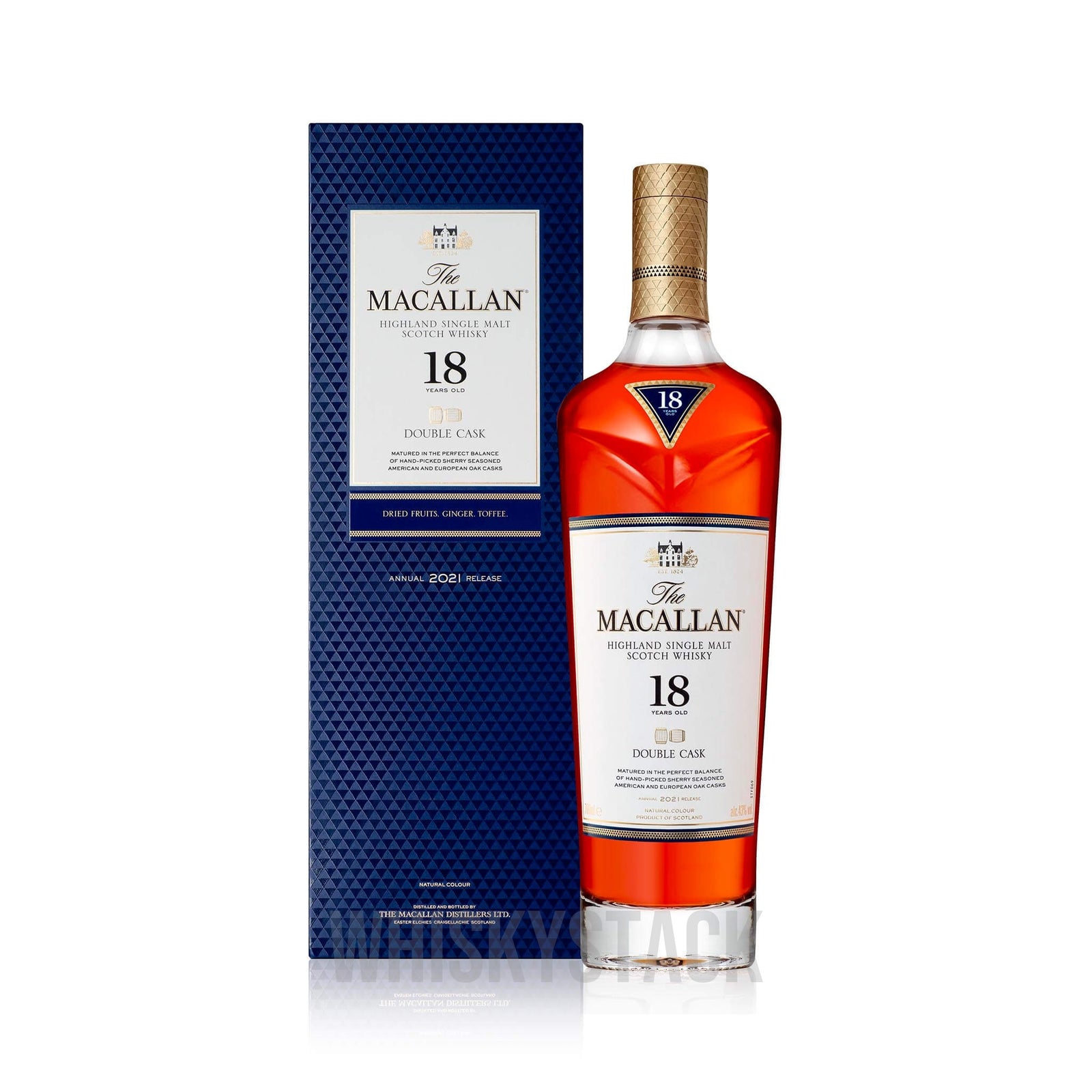 Macallan 18 years Double Cask 2021 - A sublime and exclusive whisky –  WHISKYSTACK