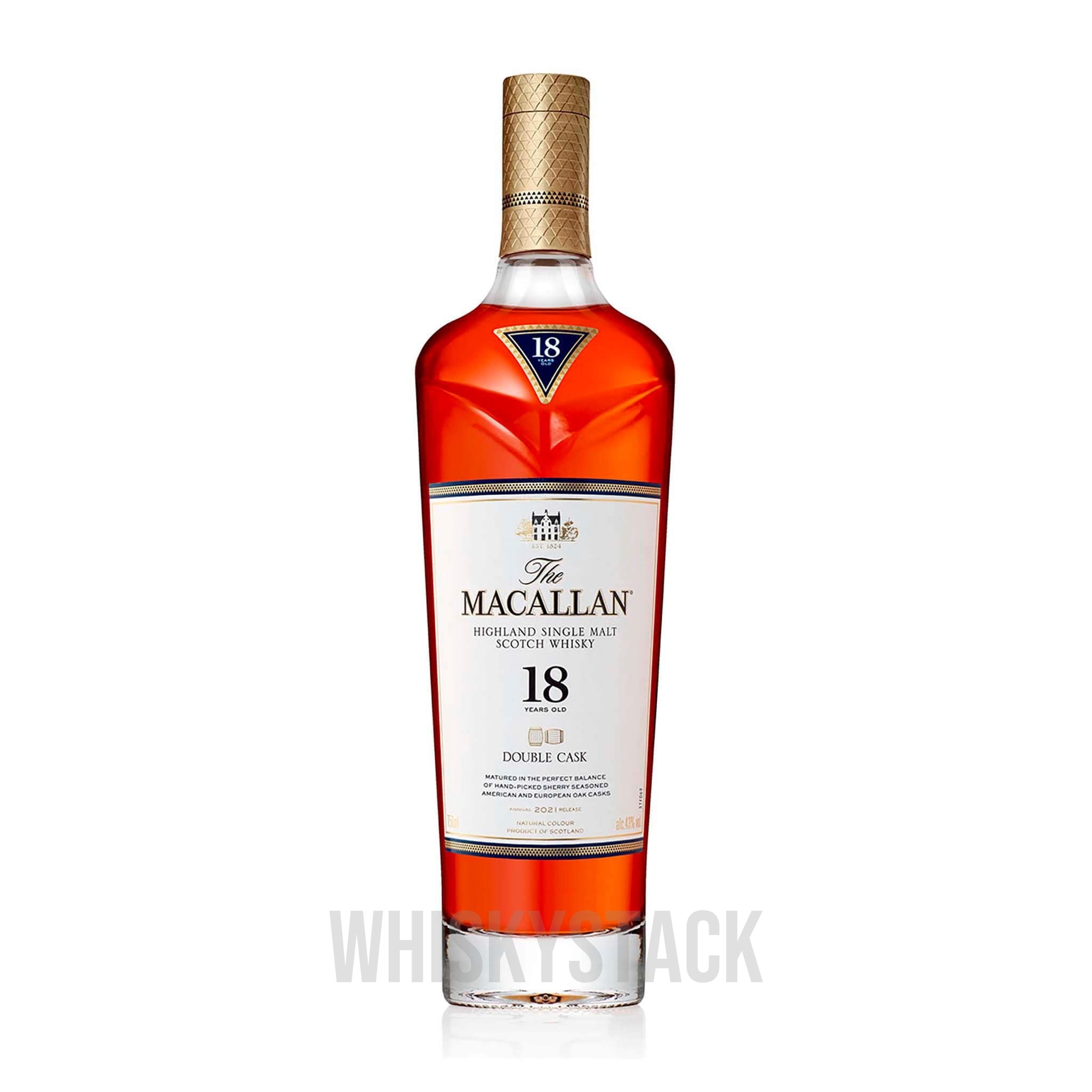 Macallan 18 Years Old Sherry Oak 2021 Bottle